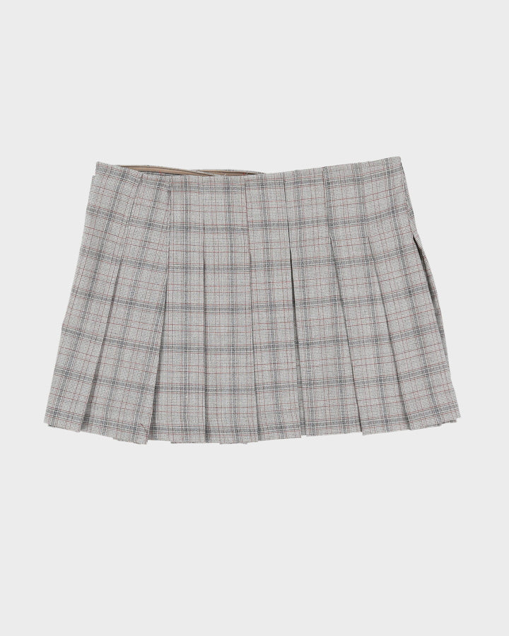 Rokit Originals Cher Grey Check Skirt - W32