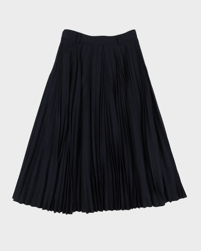 Made In Italy Blue Pleated Skirt - S