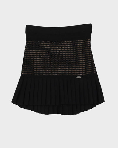 Lacoste Knitted Pleated Skirt - S