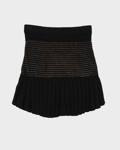 Lacoste Knitted Pleated Skirt - S