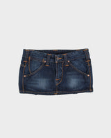 Y2K True Religion Micro Mini Skirt - W28