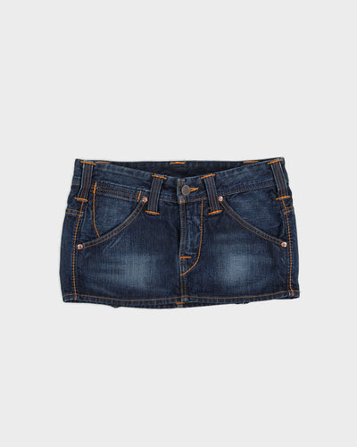 Y2K True Religion Micro Mini Skirt - W28