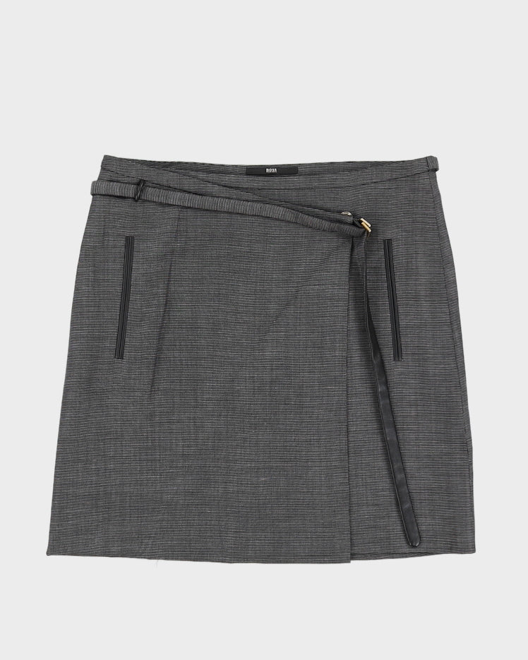 Boss By Hugo Boss Wrap Mini Skirt - S