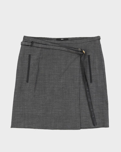 Boss By Hugo Boss Wrap Mini Skirt - S