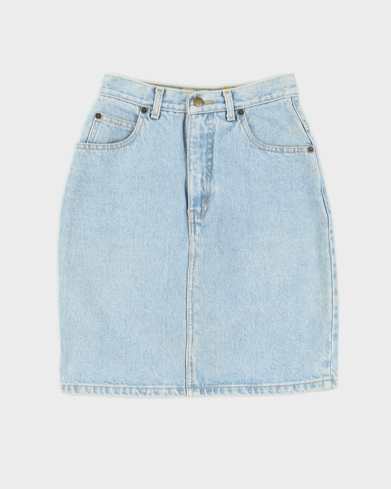 Vintage 1990s Guess Mini Jean Skirt - XS