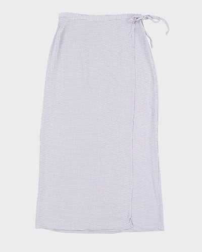 Vintage 90s Smartset Gingham Wrap Skirt - M