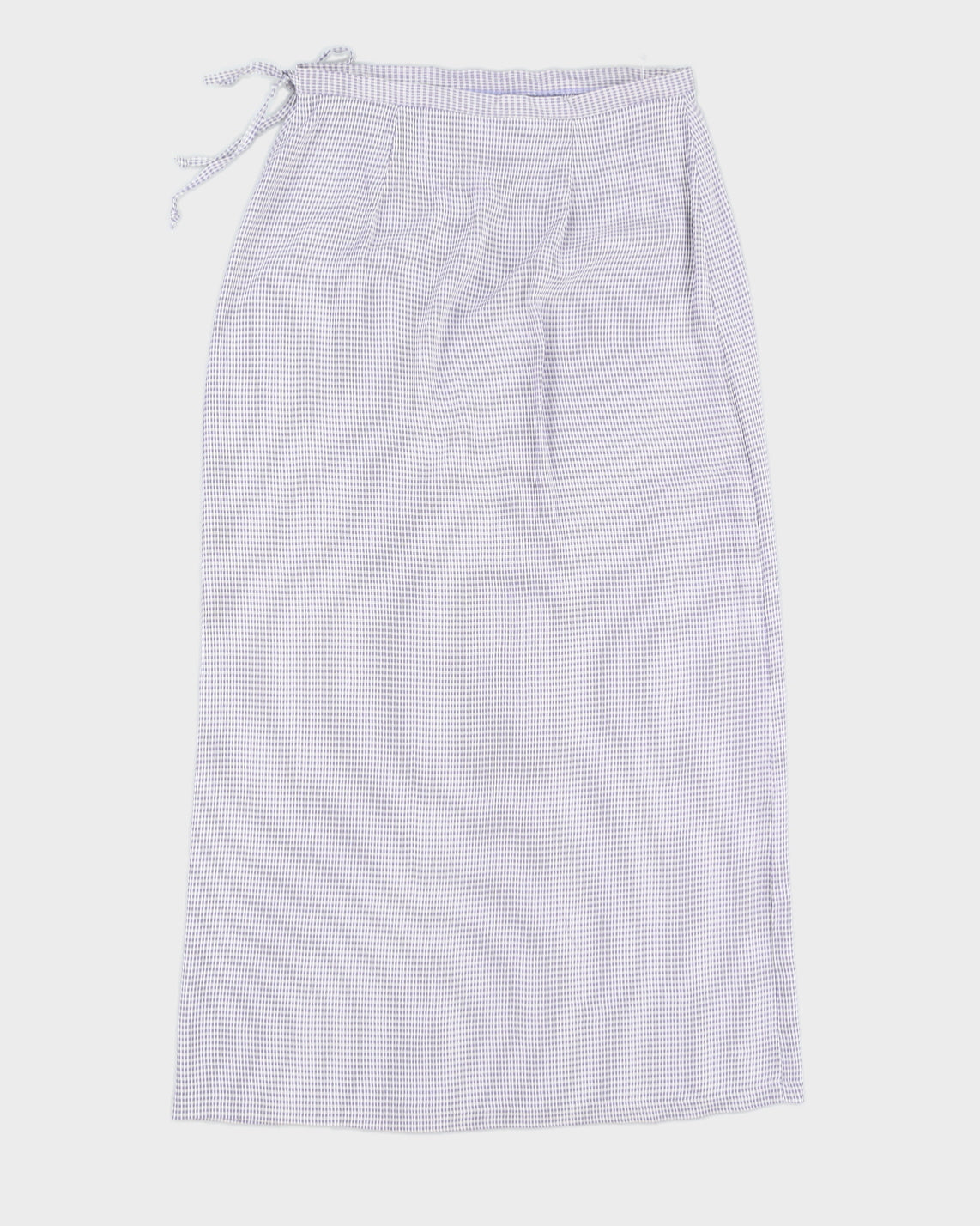 Vintage 90s Smartset Gingham Wrap Skirt - M