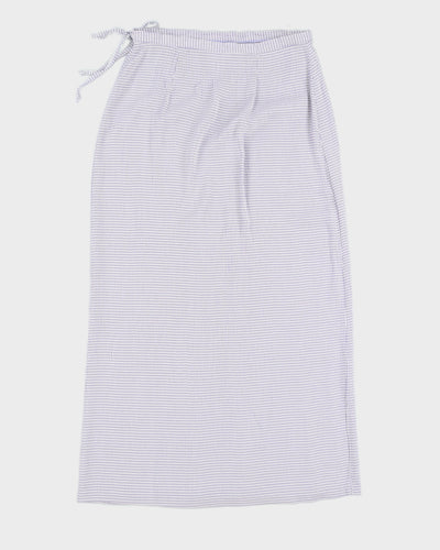 Vintage 90s Smartset Gingham Wrap Skirt - M