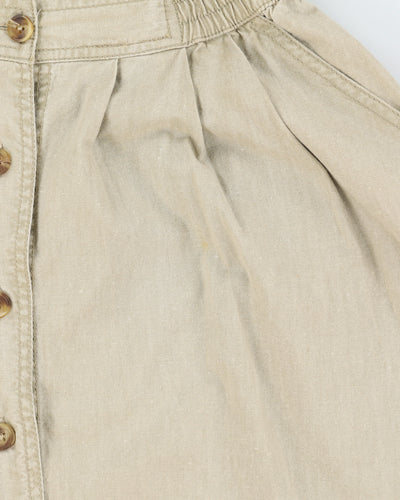 Vintage 1990s Royal Robbins Button Skirt - S