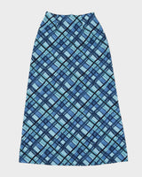 Vintage 90s Finally Printed Maxi Skirt - XS