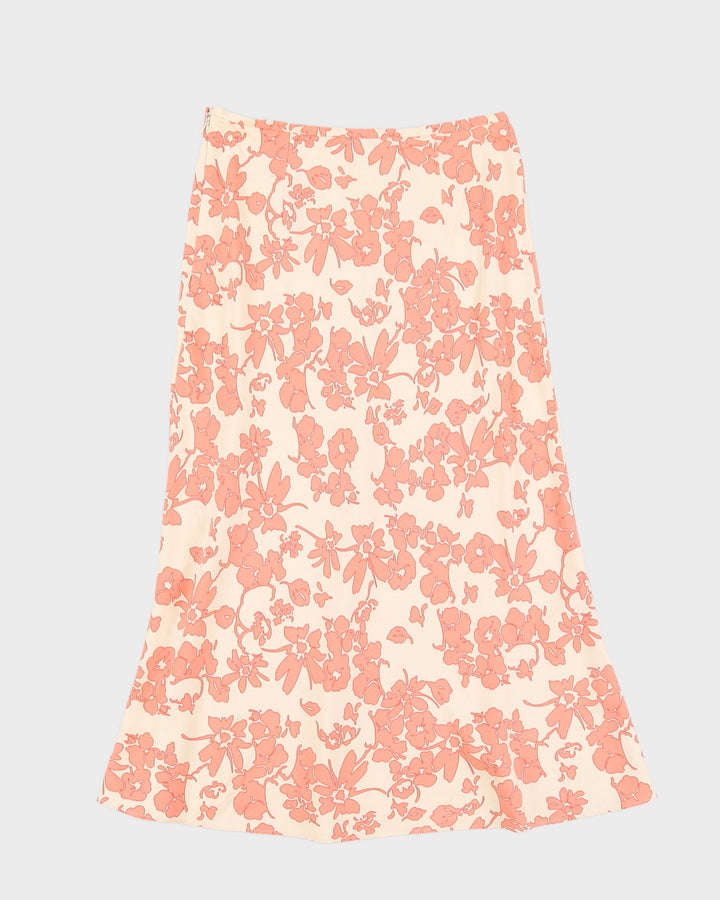 Vintage 90s Tori Richard Silk Floral Maxi - M