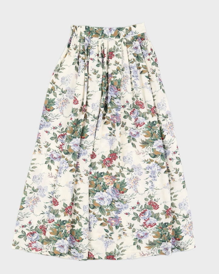 Vintage 90s Pioko Floral Skirt - S
