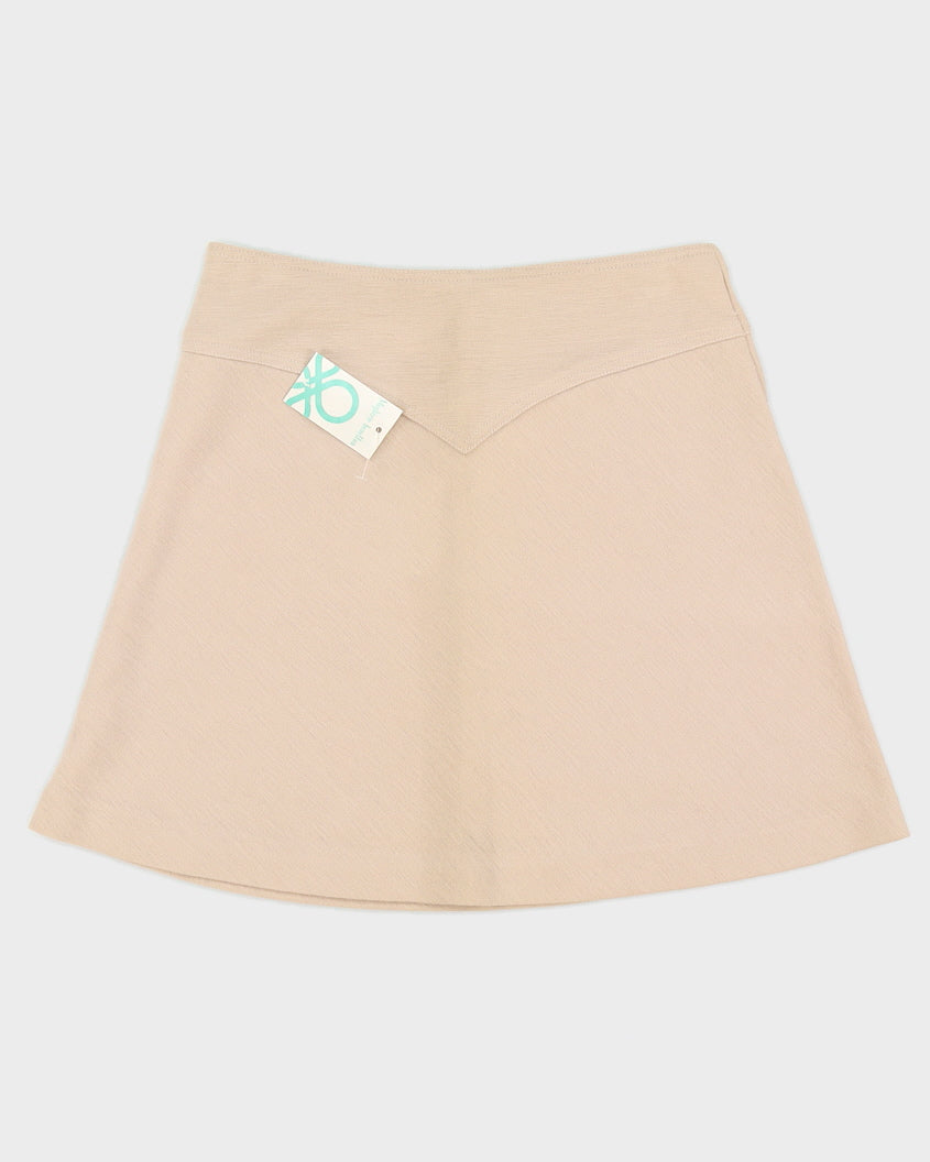 Deadstock Vintage 1970s Benetton Mini Skirt - M