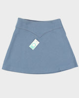 Deadstock Vintage 1970s Benetton Blue Mini Skirt