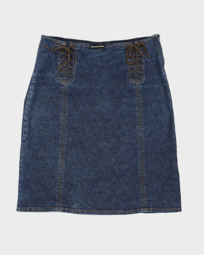 Vintage 90s DKNY Jeans Denim Skirt - M