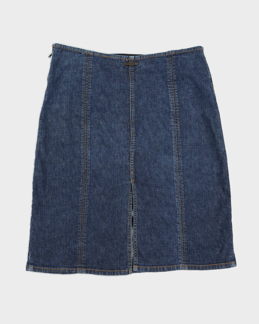 Vintage 90s DKNY Jeans Denim Skirt - M