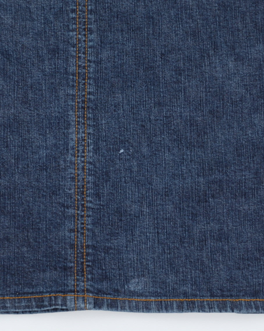 Vintage 90s DKNY Jeans Denim Skirt - M