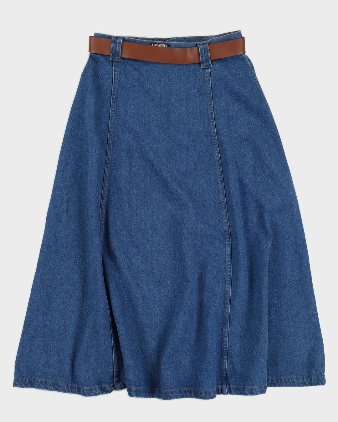 Vintage 90s Jokko Jeans Denim Midi Skirt - M