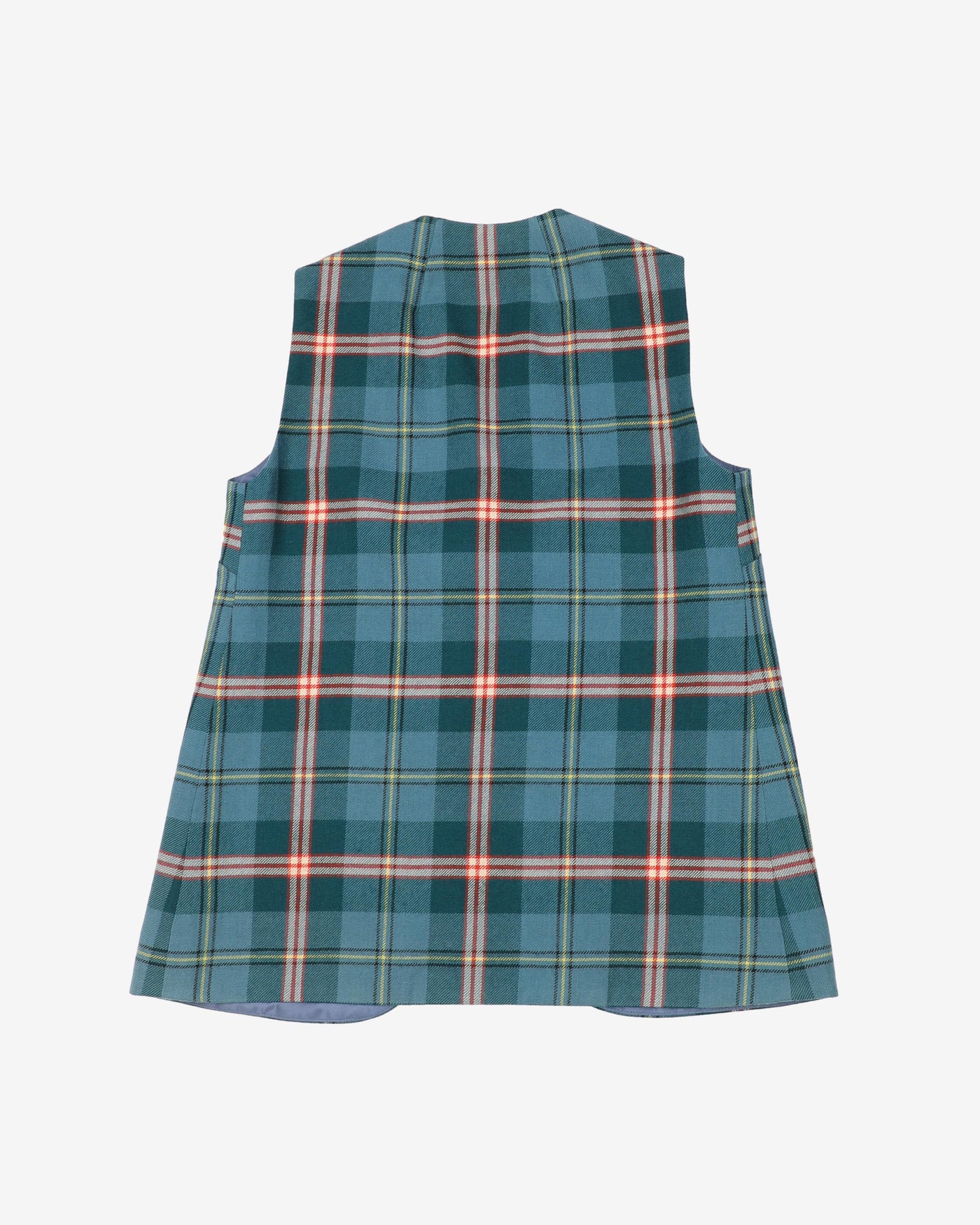 1970s 2 Piece Skirt And Waistcoat Wool Set - XS / S