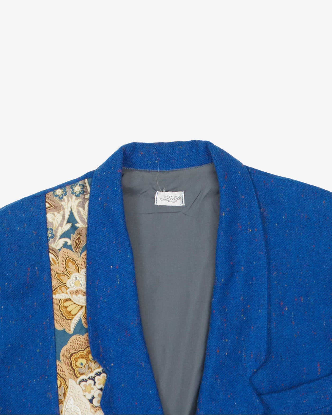 1980s Blue Wool 2 Piece Skirt And Jacket Suit - S / M