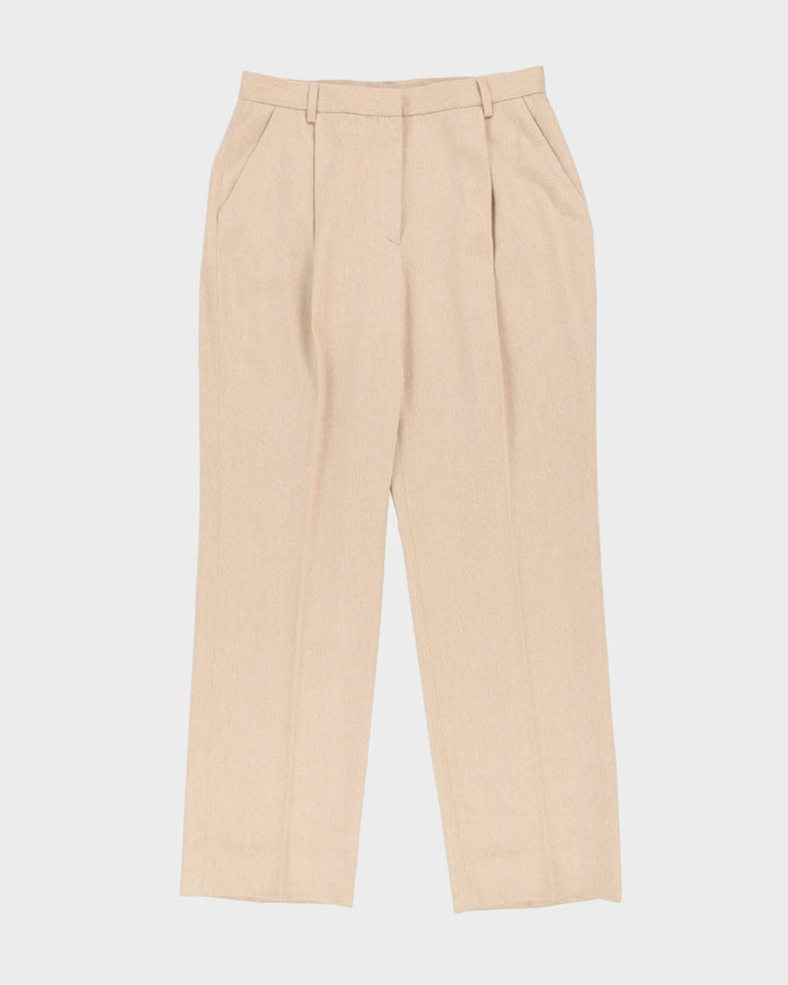 Hugo Boss Beige Wool 2 Piece Suit - S / M