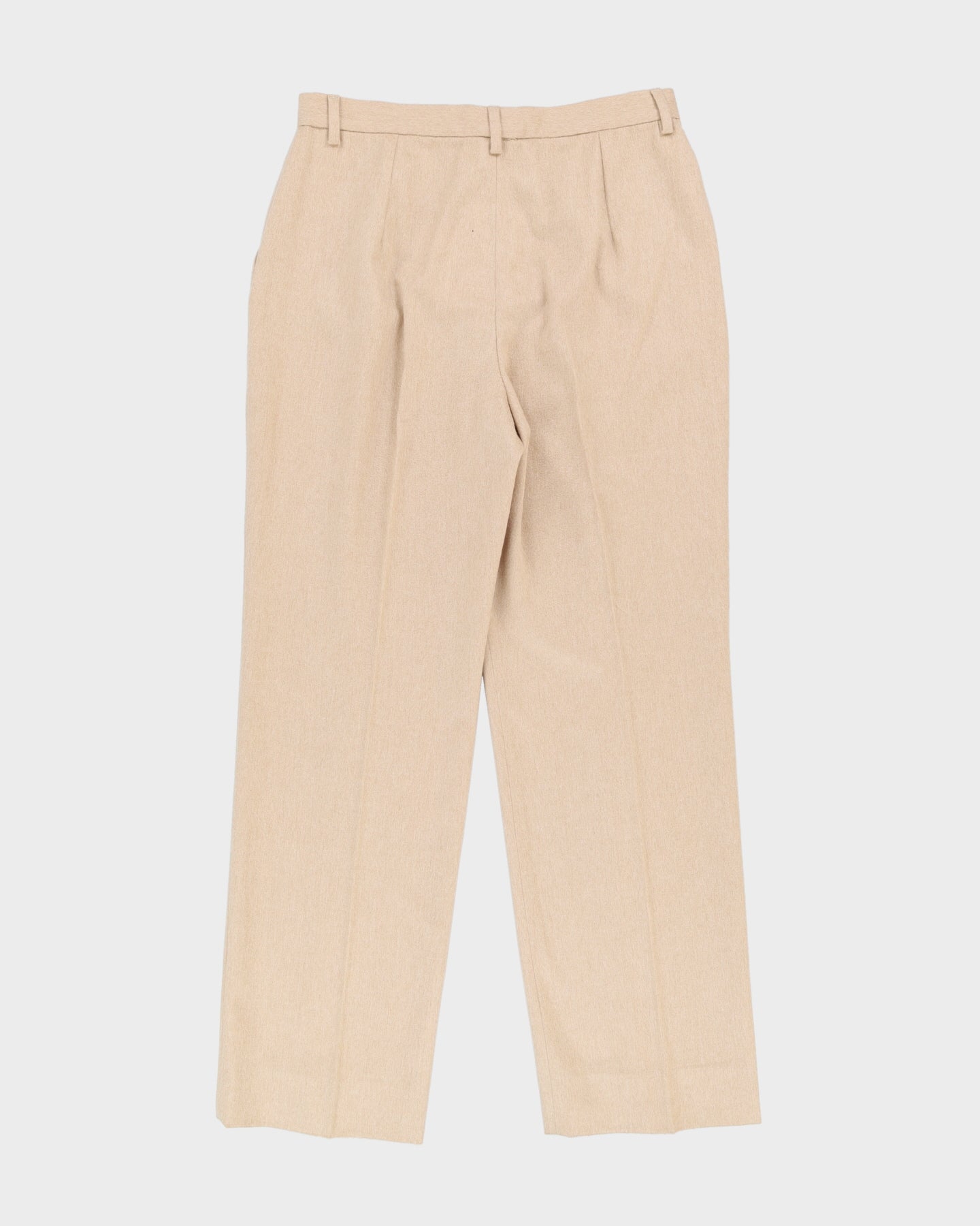 Hugo Boss Beige Wool 2 Piece Suit - S / M