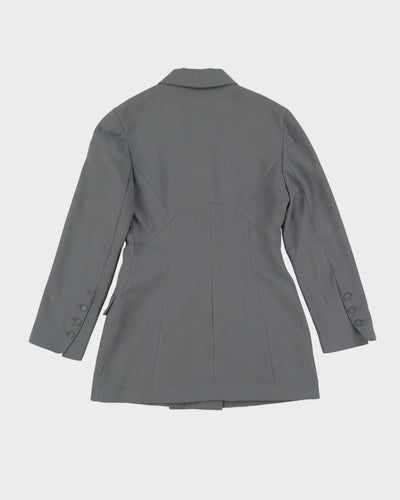 Ivoire De Laurence Grey Jacket And Trouser Suit - XS