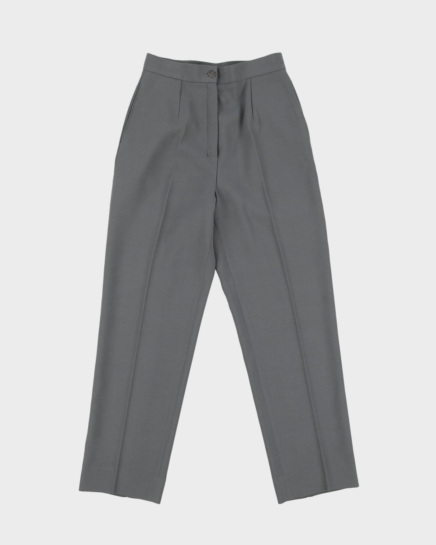 Ivoire De Laurence Grey Jacket And Trouser Suit - XS