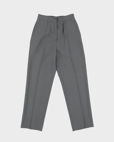 Ivoire De Laurence Grey Jacket And Trouser Suit - XS