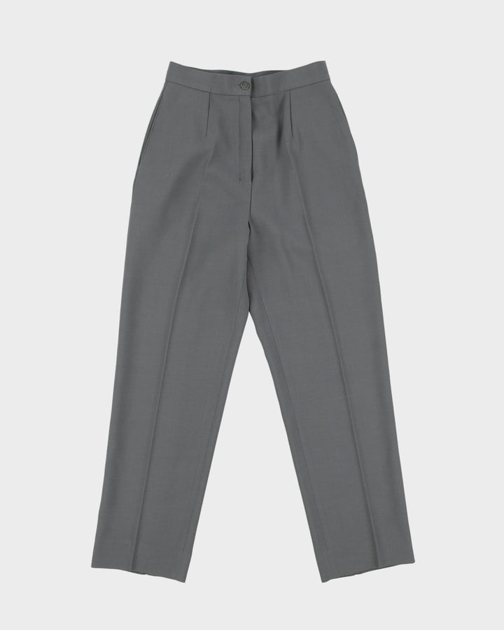 Ivoire De Laurence Grey Jacket And Trouser Suit - XS