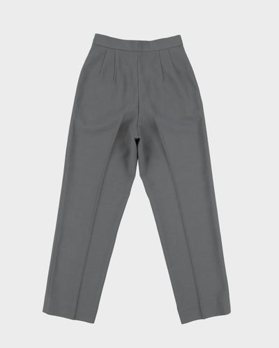 Ivoire De Laurence Grey Jacket And Trouser Suit - XS