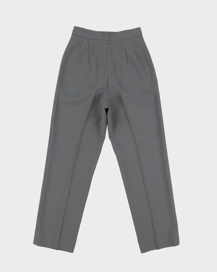 Ivoire De Laurence Grey Jacket And Trouser Suit - XS