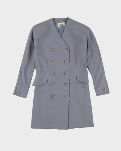 1980s Estelle 2 Piece Jacket And Dress Suit - S