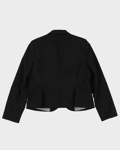 Calvin Klein Black 2 Piece Jacket And Skirt Suit - M / L