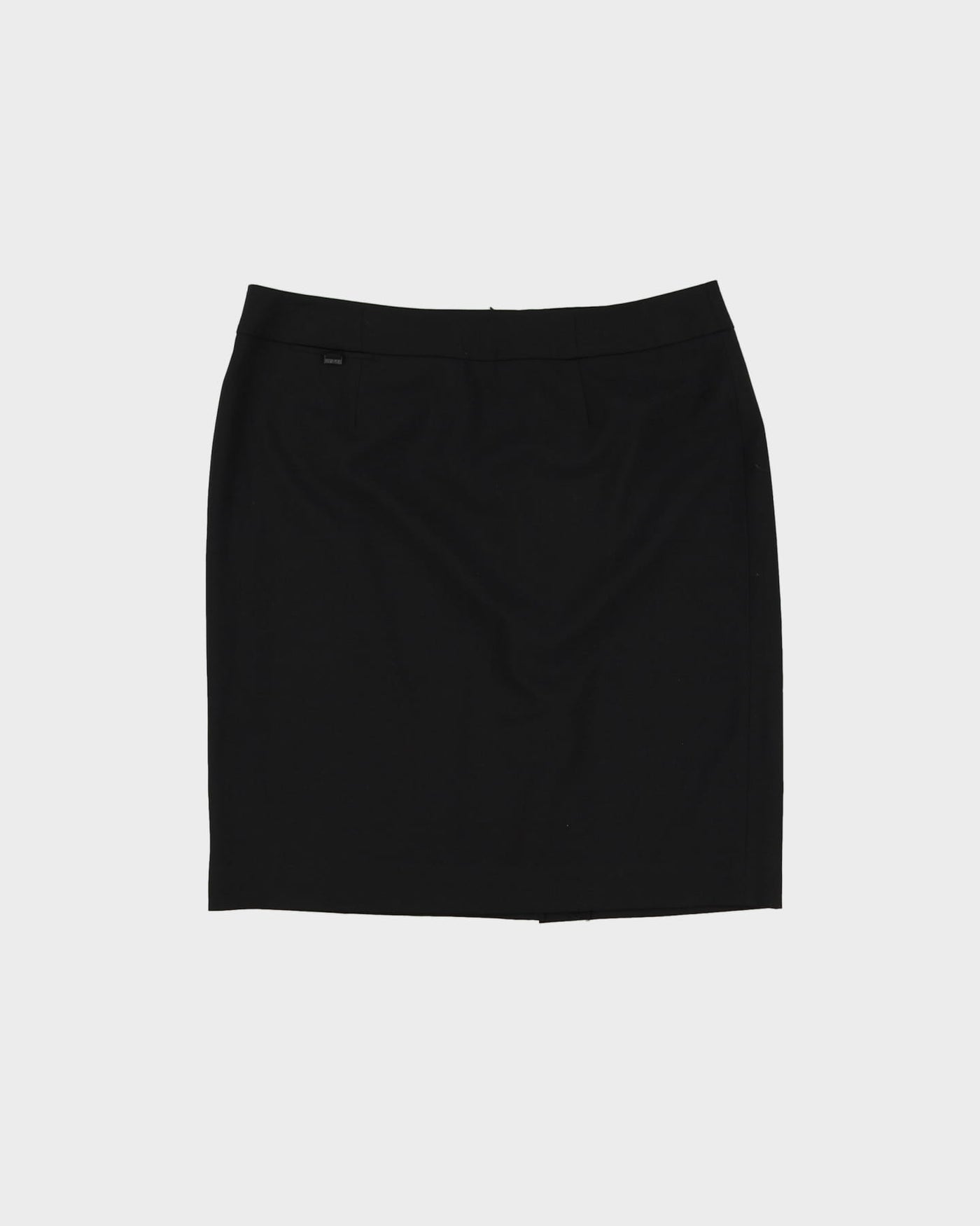 Calvin Klein Black 2 Piece Jacket And Skirt Suit - M / L