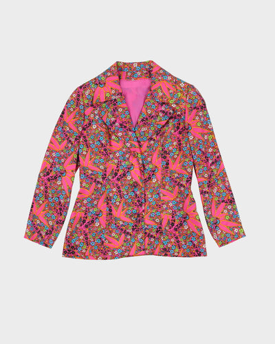 Vintage 1960s 2 Piece Cheongsam Dress And Jacket Suit - XS / S