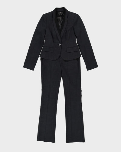 Mexx Grey Checked 2 Piece Suit - XS