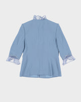 00s Blue Jacket And Trousers Set -  XS / S