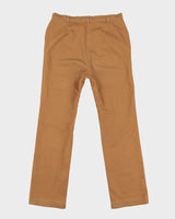 Retro 70s Style Beige Contrast Stitch Suit - CH38 W32