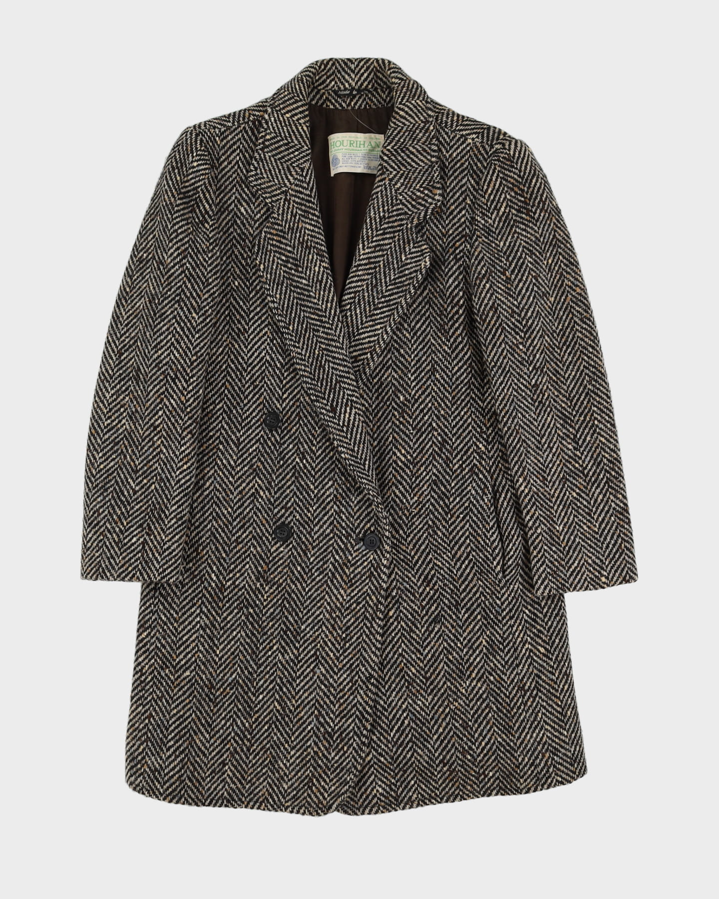 Vintage 1980s Hourihan Of Dublin Coat And Skirt Set - S