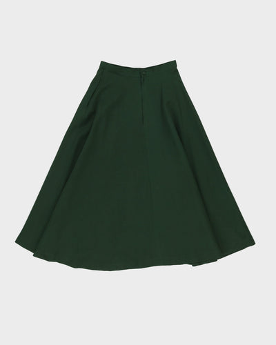 Green Embroidered 2 Piece Suit - S