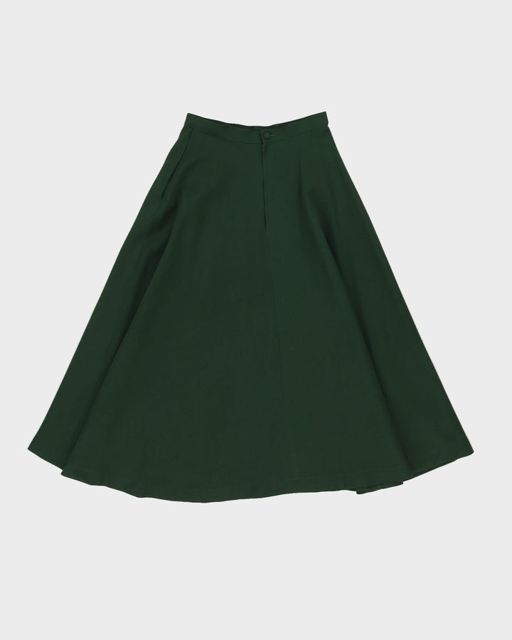 Green Embroidered 2 Piece Suit - S
