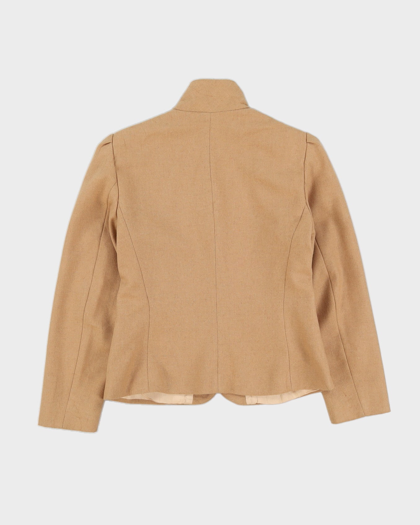 1980s Beige 2 Piece Suit - M