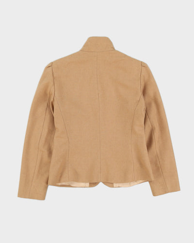 1980s Beige 2 Piece Suit - M
