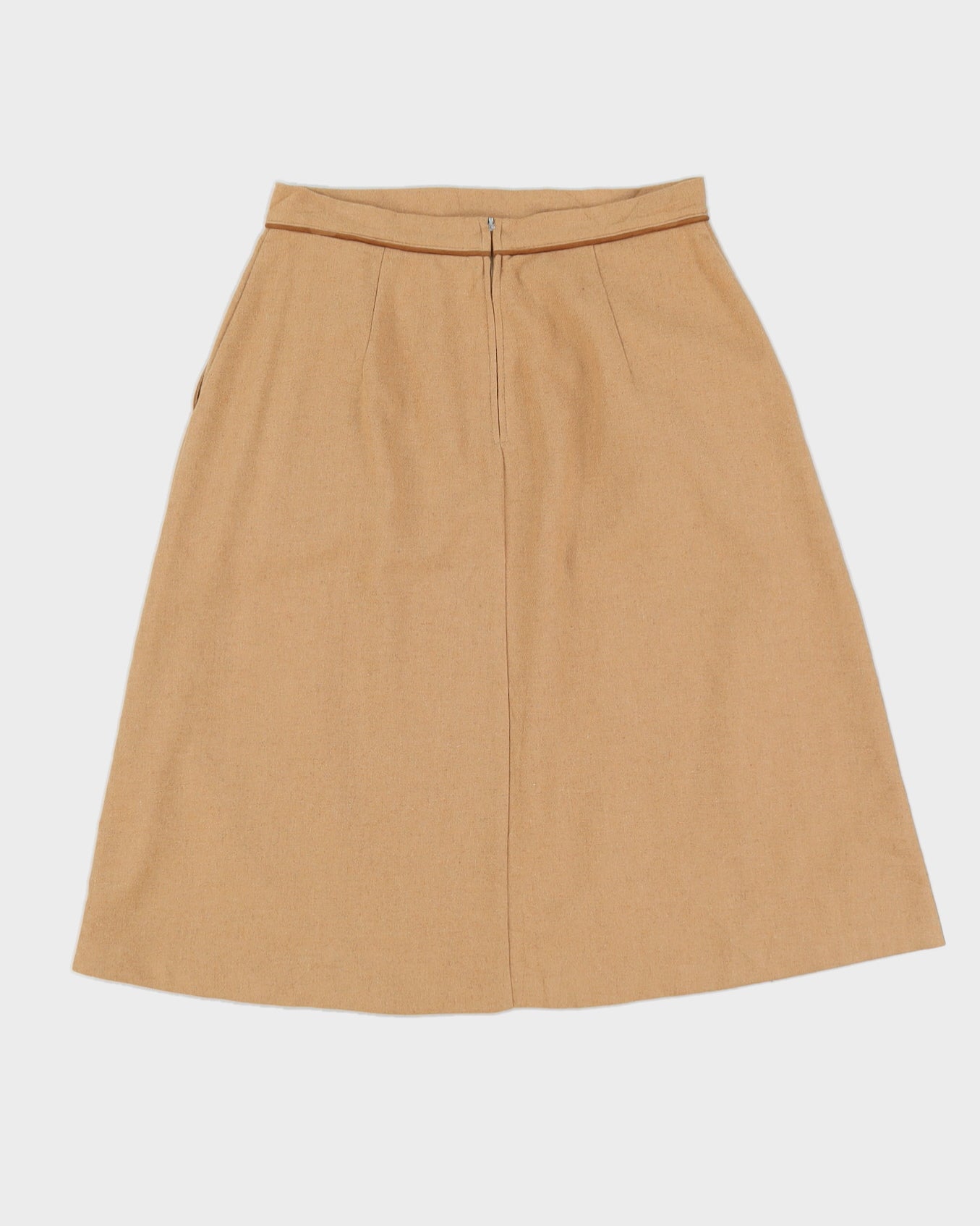 1980s Beige 2 Piece Suit - M