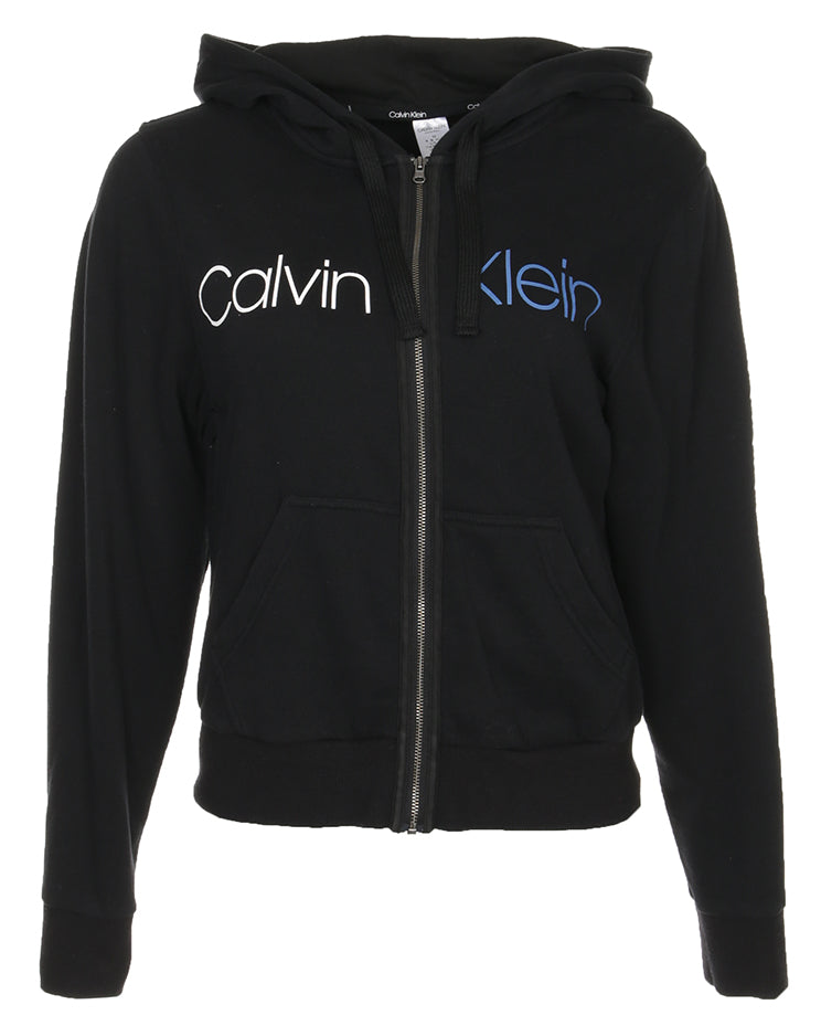 Calvin Klein Sleepwear Black Lounge Hoodie - S