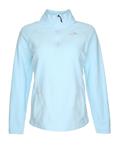 North Face Mint Blue Fleece Sweatshirt - S