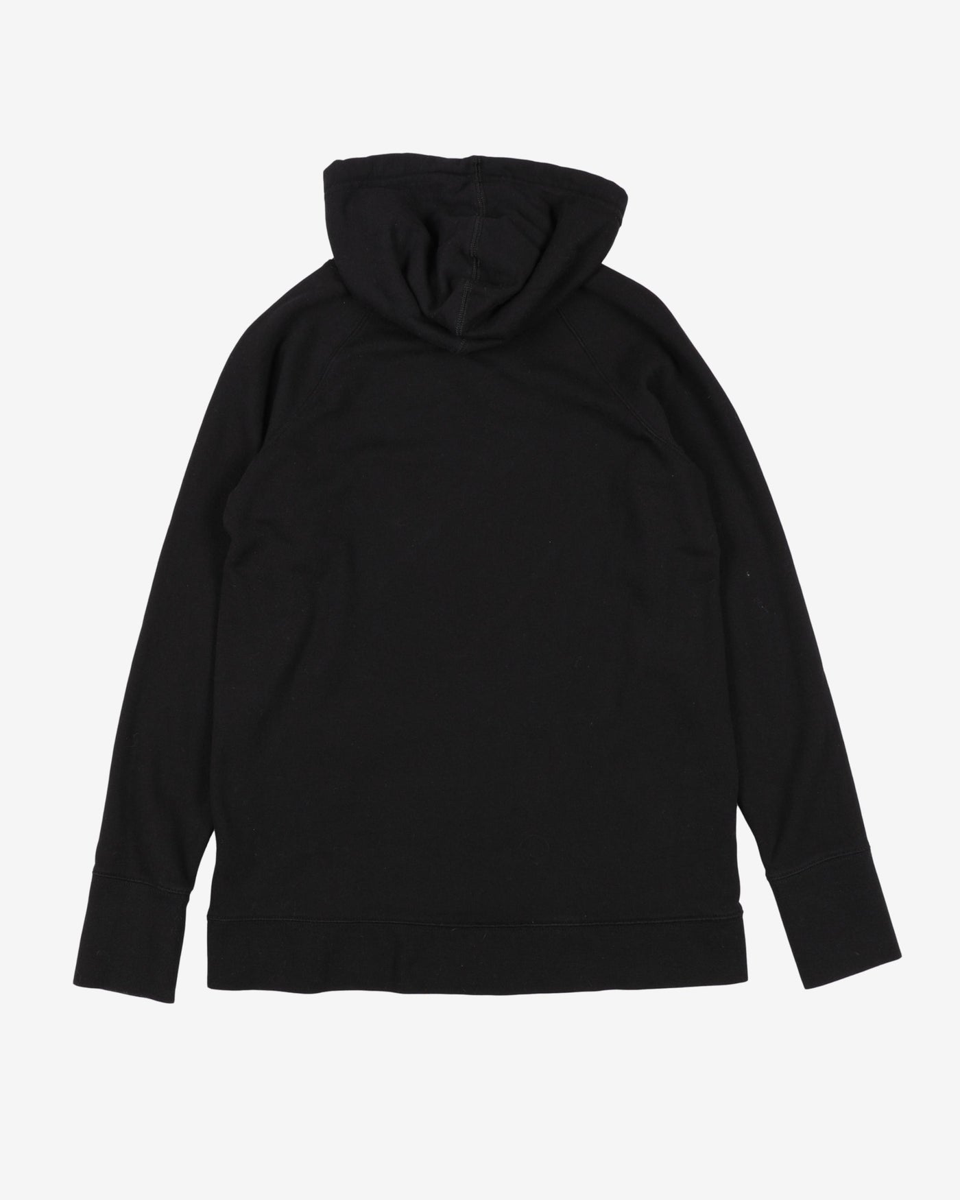 champion black embroidered hoodie - xs