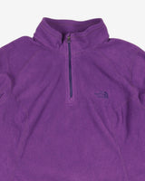 Purple The North Face Fleece - XL