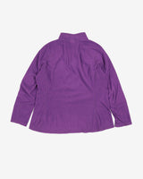 Purple The North Face Fleece - XL